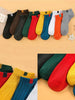 10pairs Letter Graphic Crew Socks