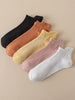 14pairs Solid Ankle Socks