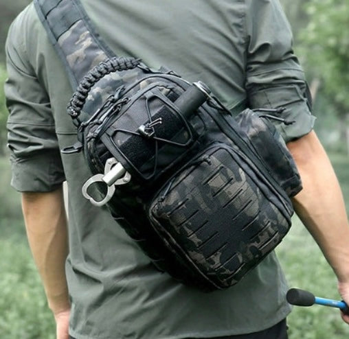 Sports Travel Outdoor Camo One - shoulder Cross - slung Chest Bag