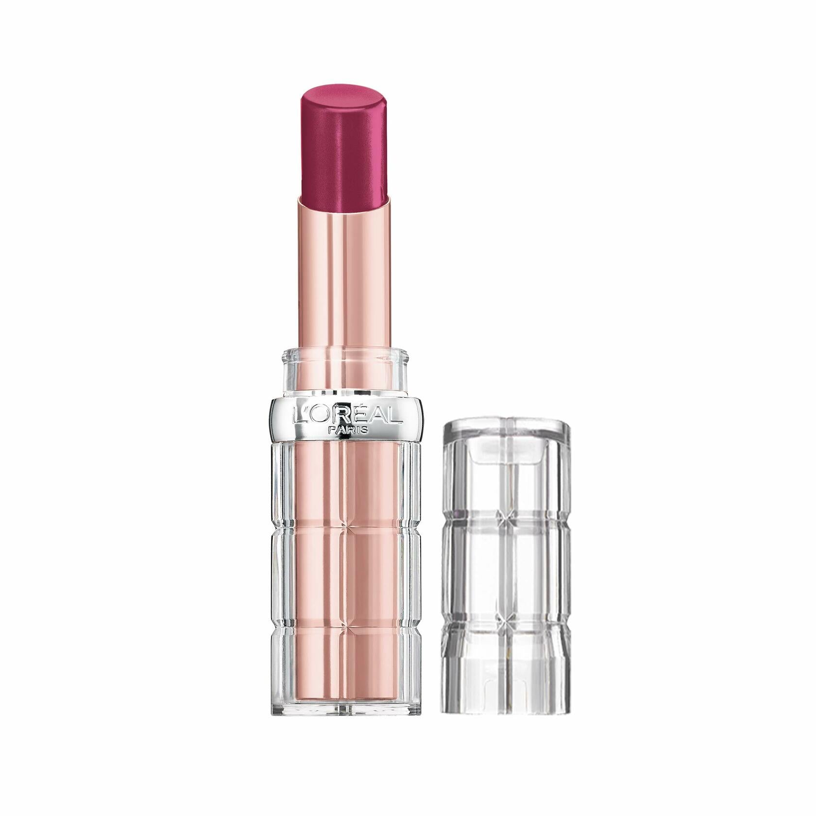 L'Oreal Paris Makeup Colour Riche Plump and Shine Lipstick, Wild Fig Plump, 0.1 oz., 12 count