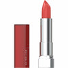 Maybelline New York Color Sensational Lipstick, Lip Makeup, Cream Finish, Hydrating Lipstick, Nude, Pink, Red, Plum Lip Color, Sunset Spark, 0.15 oz; 12 count