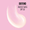 Maybelline New York Facestudio Master Prime Primer Makeup, Blur+ Defend, 1 fl. oz, 12 count
