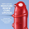 COVERGIRL Simply Ageless Moisture Renew Core Lipstick, Brilliant Coral, 12 count