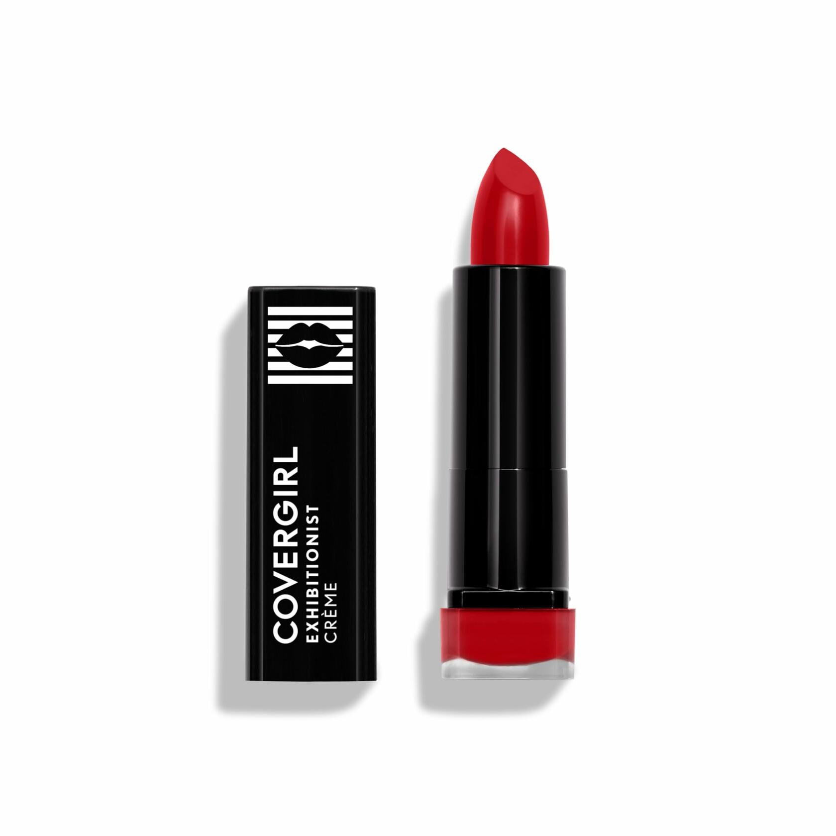 COVERGIRL Exhibitionist Cream Lipstick, Real Red, 12 count