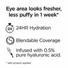 L’Oréal Paris Cosmetics True Match Eye Cream in a Concealer, 0.5% hyaluronic acid, Fair W1-2, 0.4 fl. oz., 12 count