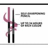 COVERGIRL - Exhibitionist All-Day Lip Liner, Retractable Tip, Easy application, Smudge, Transfer, Mask - Proof, 100% Cruelty-Free, plum partner, 12 count