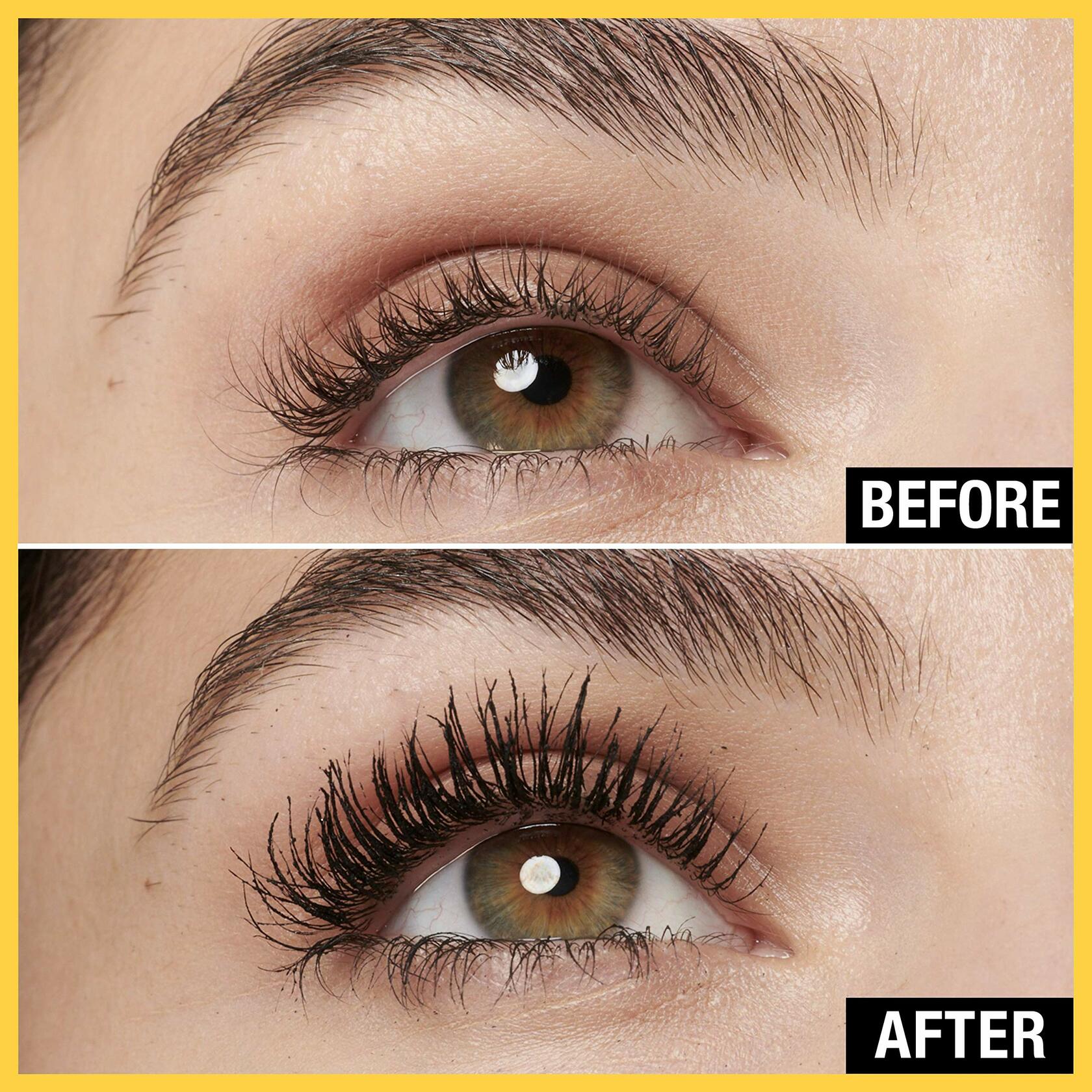 Maybelline Volum' Express The Colossal Waterproof Mascara, Volumizing, Classic Black, 12 Count