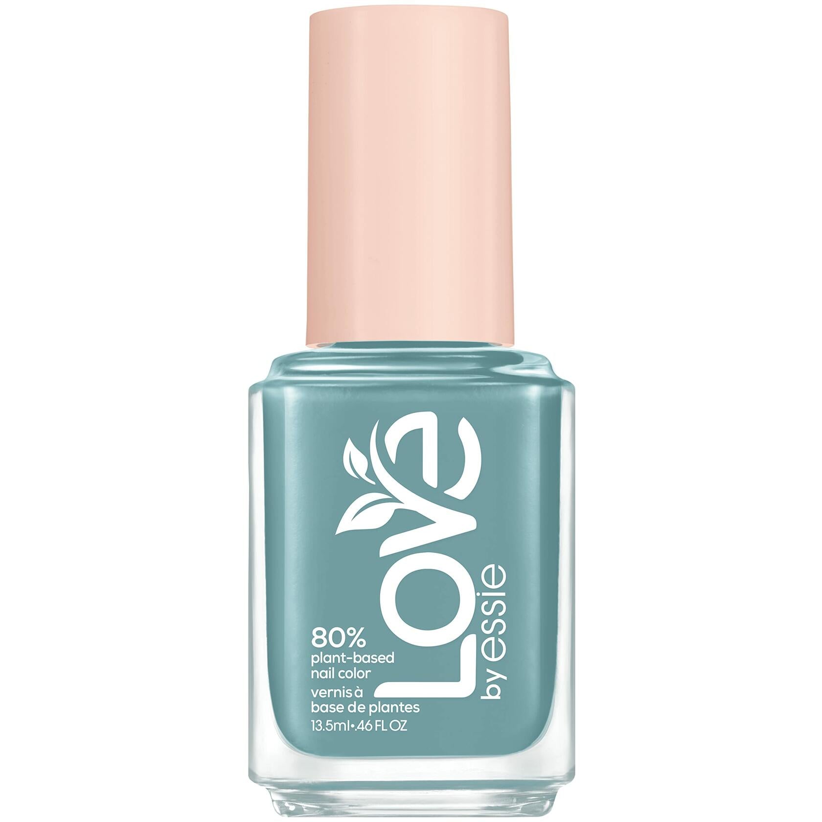 LOVE by essie Nail Polish, 80% Plant-based, Salon-Quality, Vegan, Green, Good Impressions, 0.46 Fl Oz, 12 count