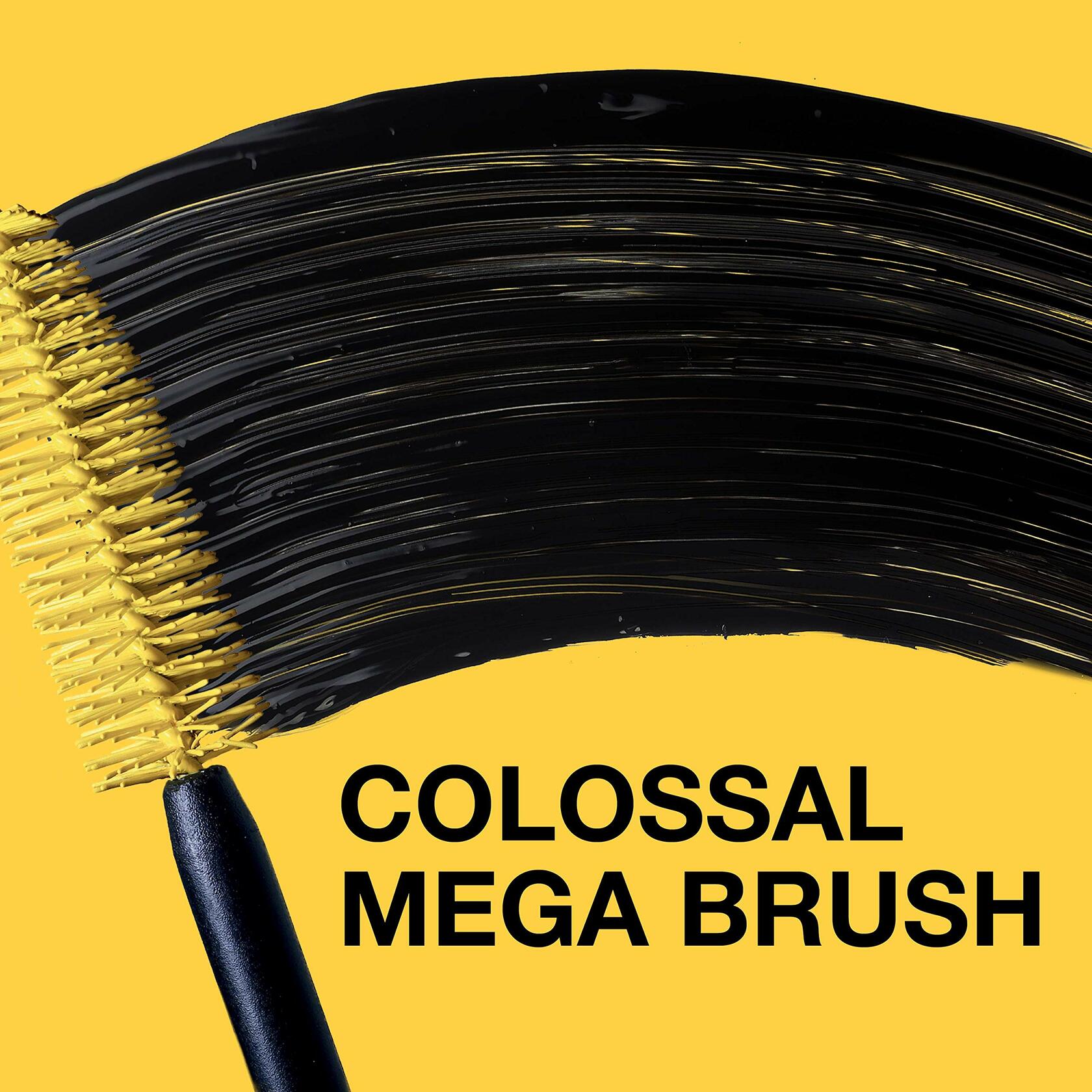 Maybelline Volum' Express The Colossal Waterproof Mascara, Volumizing, Classic Black, 12 Count