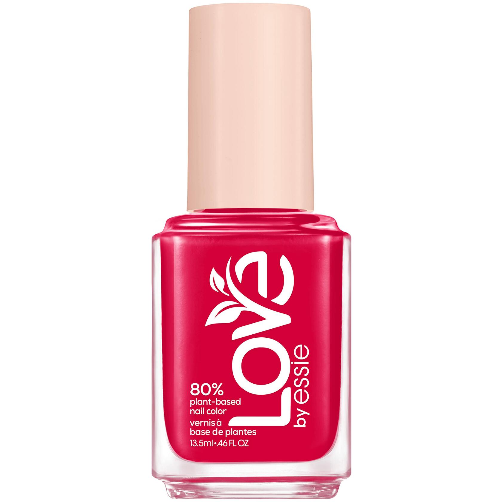 LOVE by essie Nail Polish, 80% Plant-based, Salon-Quality, Vegan, Ruby Red, I Am The Spark, 0.46 Fl Oz, 12 count