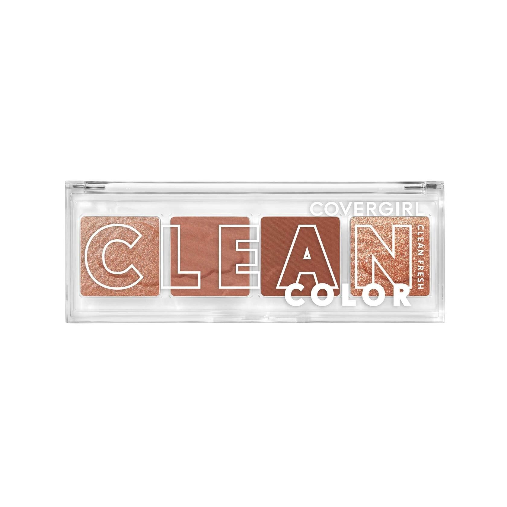 COVERGIRL Clean Fresh Color Clean Eyeshadow Dreamy Pink, 12 count
