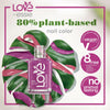 LOVE by essie Nail Polish, 80% Plant-based, Salon-Quality, Vegan, Green, Good Impressions, 0.46 Fl Oz, 12 count