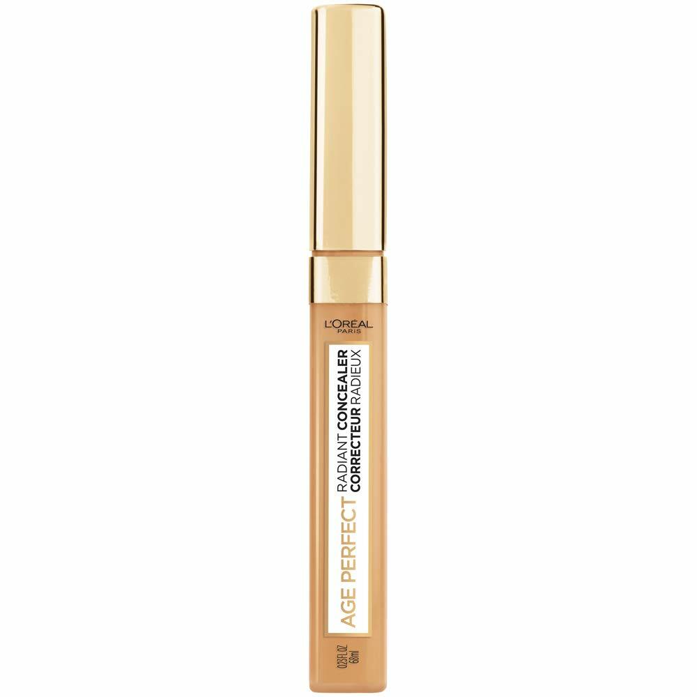 L’Oréal Paris Age Perfect Radiant Concealer with Hydrating Serum and Glycerin, Ivory Beige 12 count