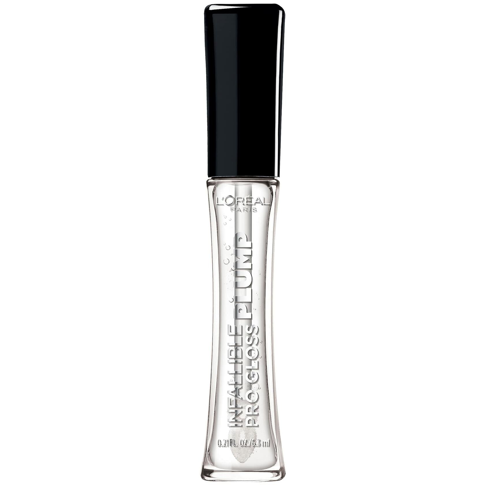 L'Oreal Paris Infallible Pro Gloss Plump Lip Gloss with Hyaluronic Acid, Mirror, 0.21 fl. oz., 12 count