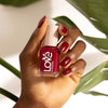 LOVE by essie Nail Polish, 80% Plant-based, Salon-Quality, Vegan, Wine Red, I Am The Moment, 0.46 Fl Oz, 12 count