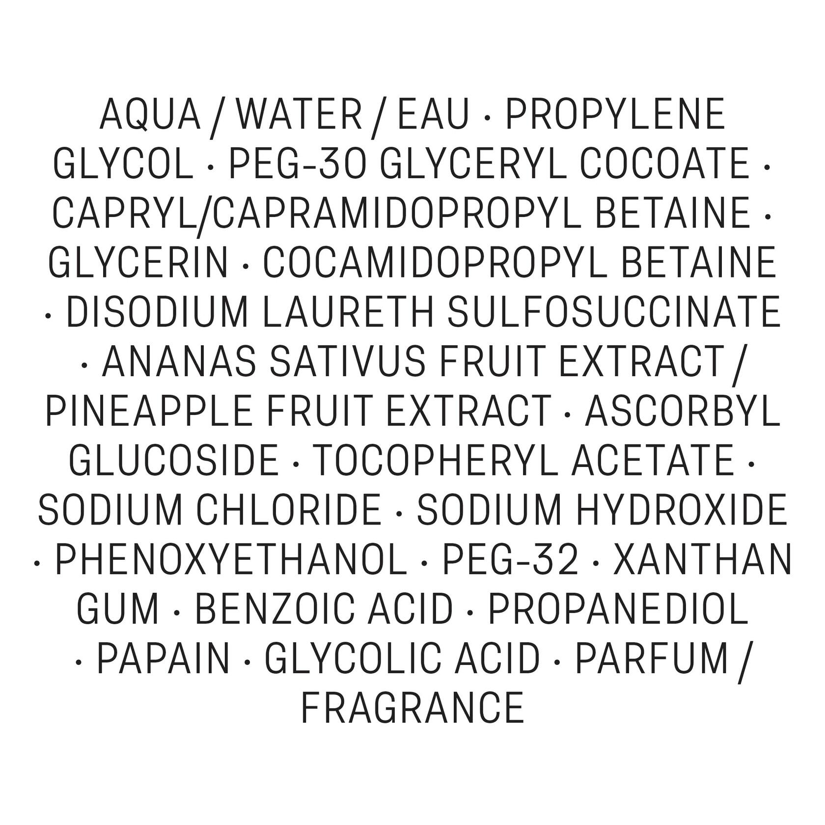 Garnier SkinActive Green Labs Brightening Gel Washable Cleanser with Vitamin C, Pinea-C, Pineapple, 13.2 Fl Oz, 12 count