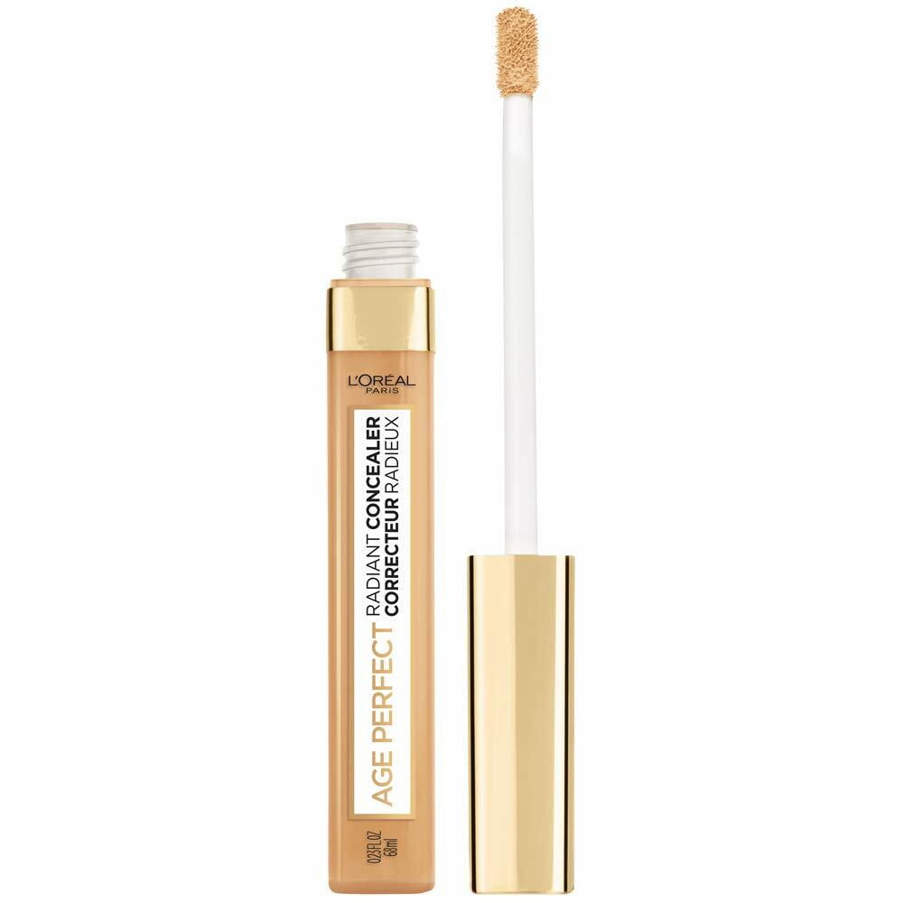 L’Oréal Paris Age Perfect Radiant Concealer with Hydrating Serum and Glycerin, Ivory Beige 12 count