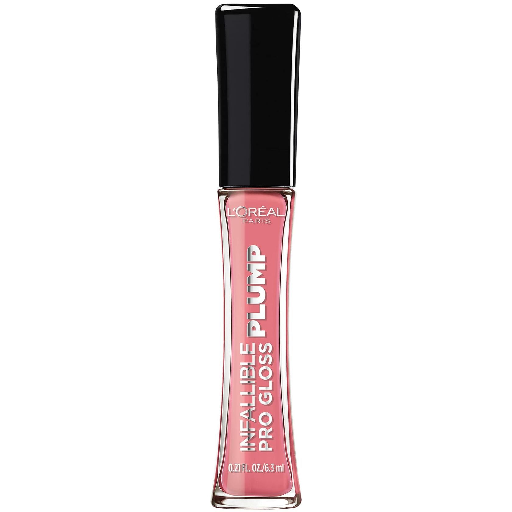L'Oreal Paris Infallible Pro Gloss Plump Lip Gloss with Hyaluronic Acid, Blossom, 0.21 fl. oz., 12 count