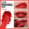 MAYBELLINE - Color Sensational Lipcolor 645 Red Revival - 0,15 oz (4.2 g), 12 count