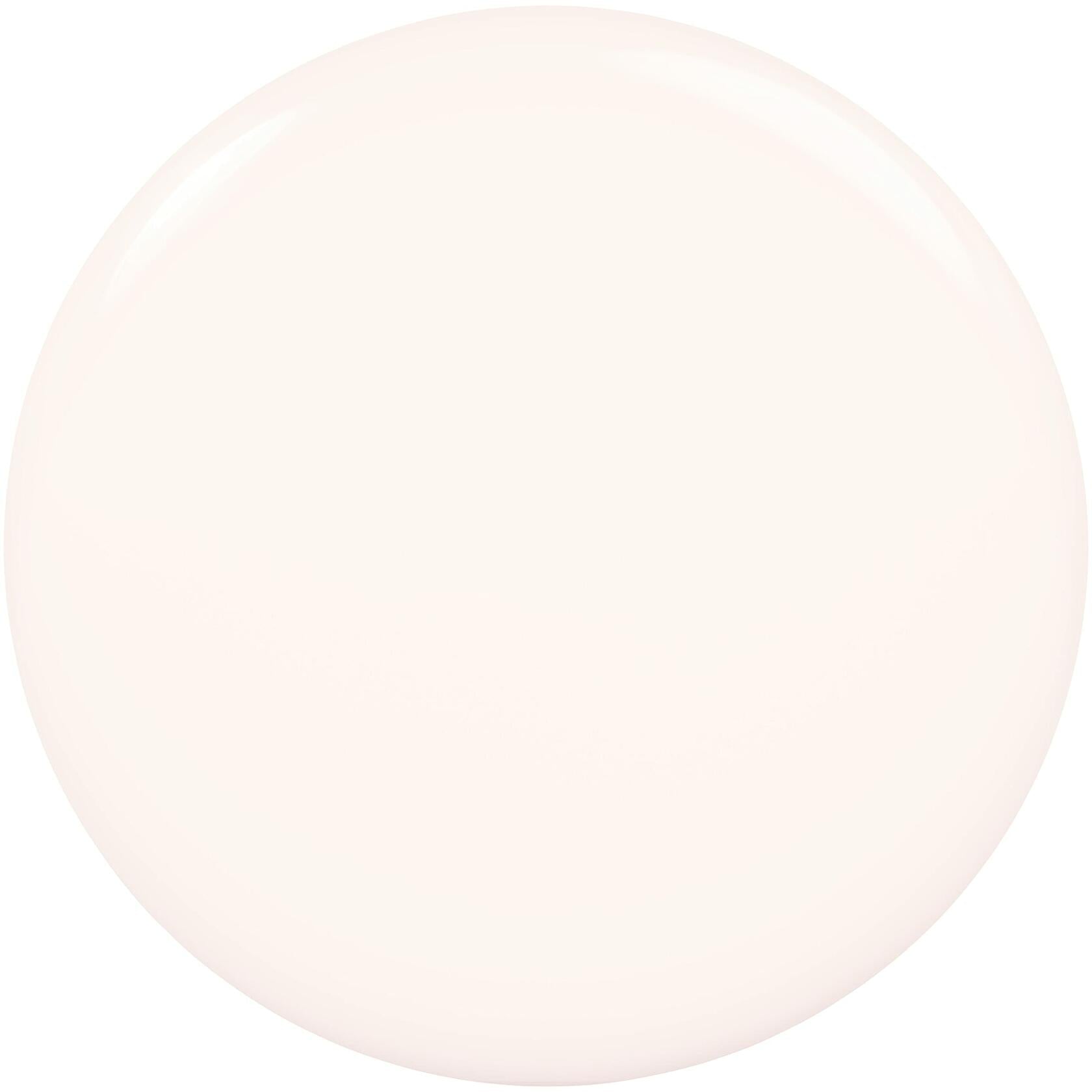 LOVE by essie Nail Polish, 80% Plant-based, Salon-Quality, Vegan, White, Blessed Never Stressed, 0.46 Fl Oz, 12 count