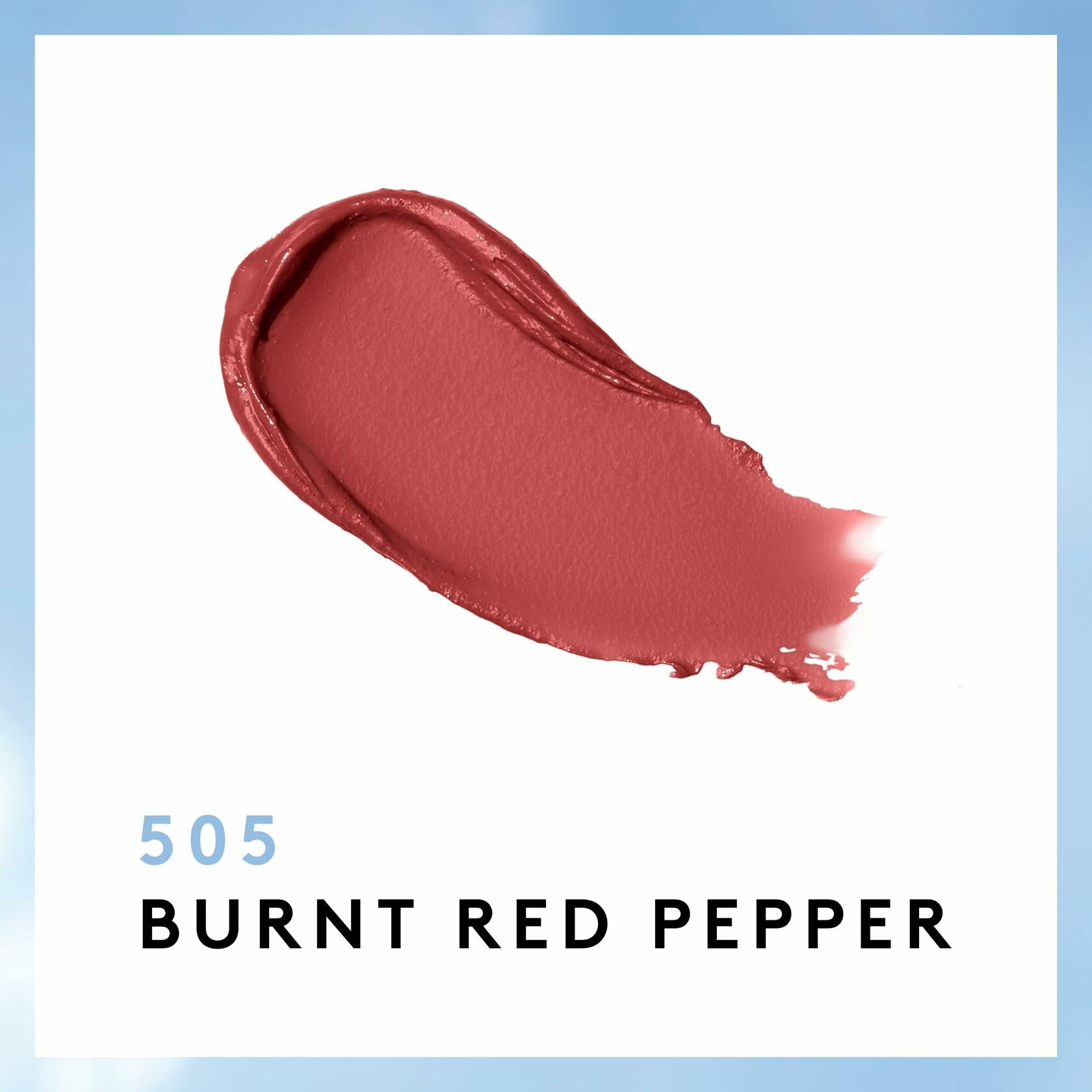 COVERGIRL Exhibitionist Cream Lipstick, Burnt Red Pepper, 12 count