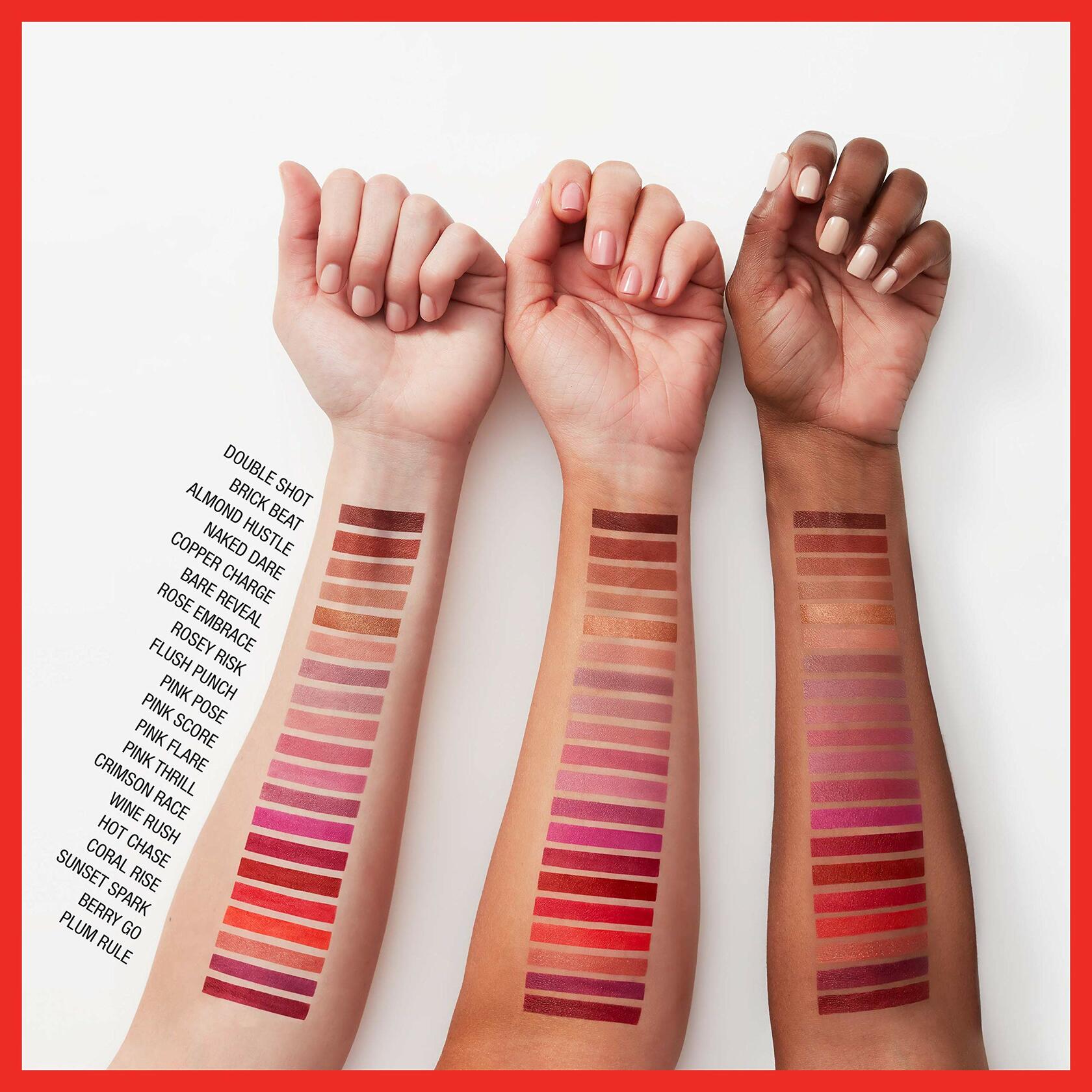 Maybelline Color Sensational Lipstick, Lip Makeup with a Cream Hydrating Lipstick Finish, Plum Perfect, 12 Count