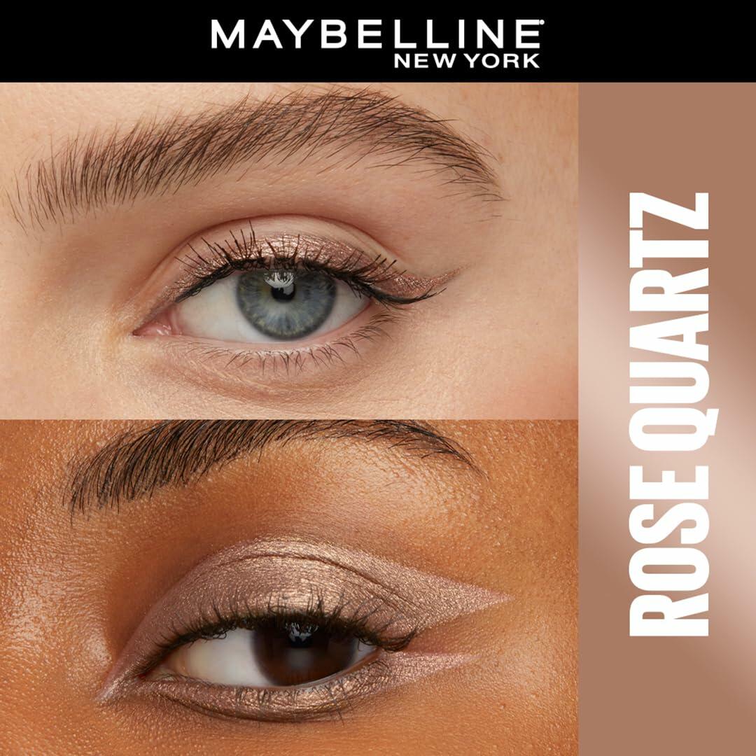 MAYBELLINE New York Tattoo Studio Long-Lasting Sharpenable Eyeliner Pencil, Waterproof Rose Quartz 0.04 oz, 12 count