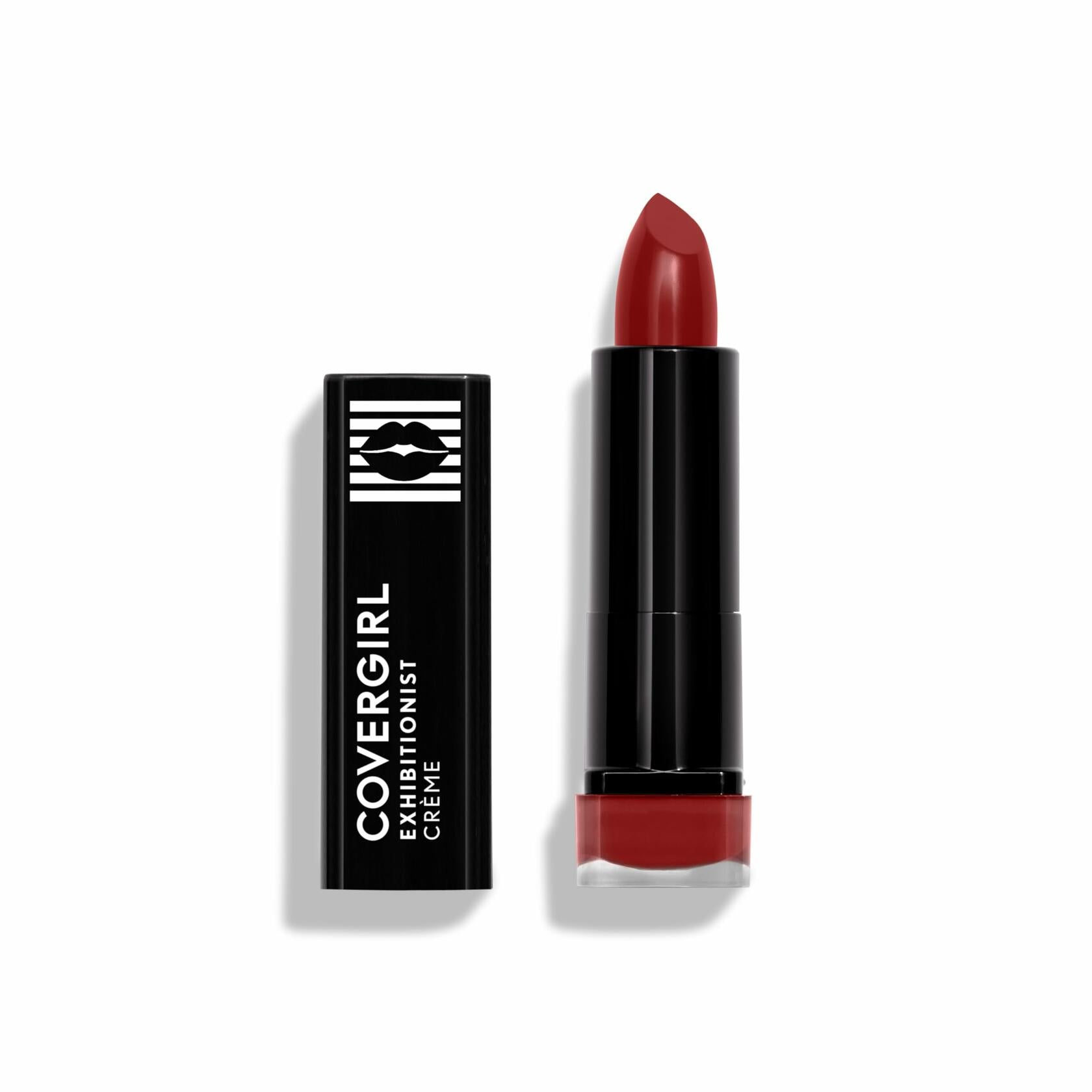 COVERGIRL Exhibitionist Cream Lipstick, Burnt Red Pepper, 12 count