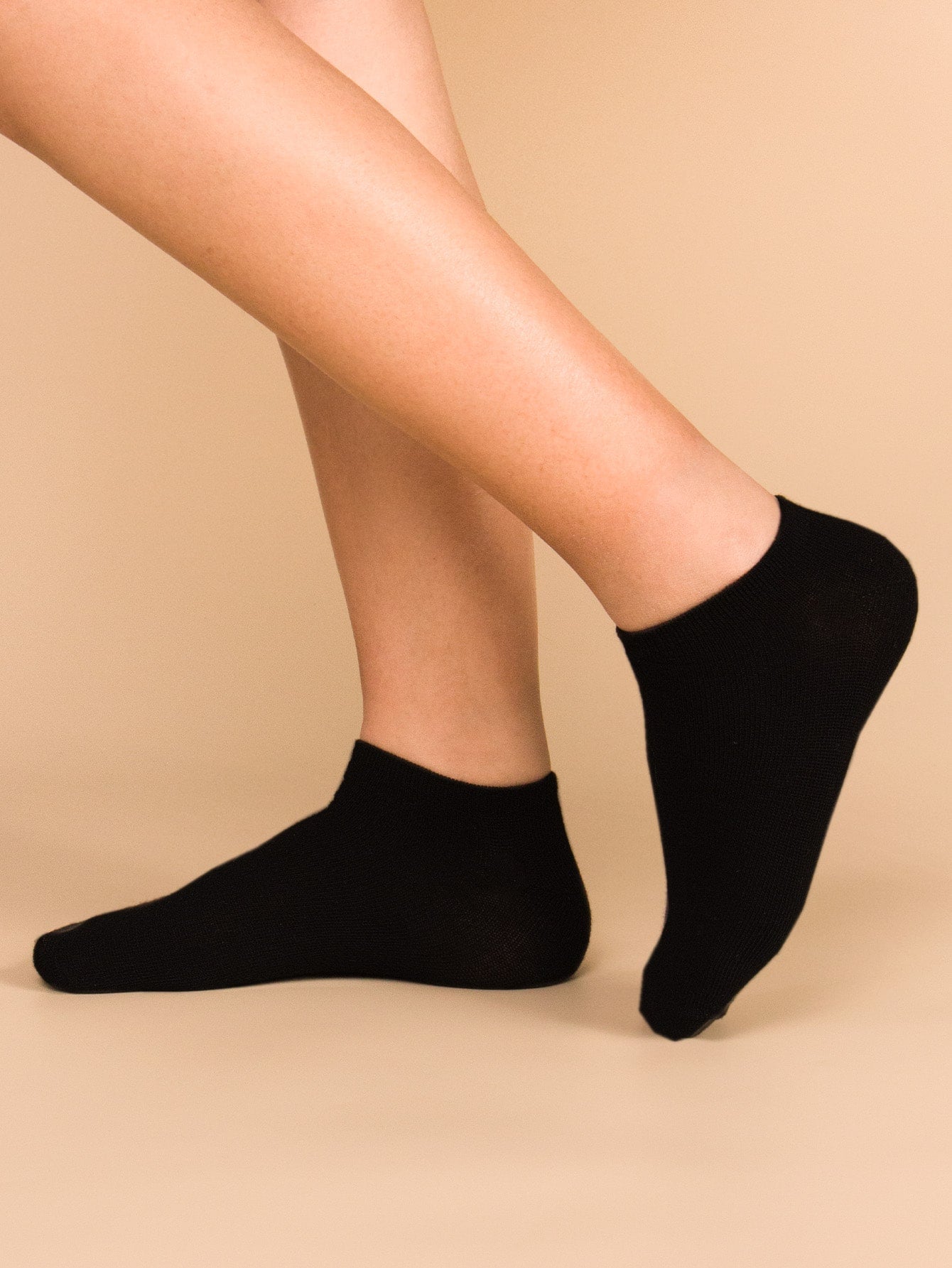 14pairs Solid Ankle Socks