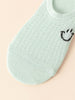 10pairs Expression Print Invisible Socks
