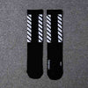 Retro Striped OFF Skateboard Socks