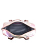 Letter Pattern Duffel Bag Holographic Travel Bag