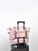 Letter Pattern Duffel Bag Holographic Travel Bag