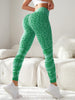 Leopard Print Wideband Waist Sports Leggings