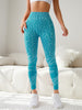 Leopard Print Wideband Waist Sports Leggings