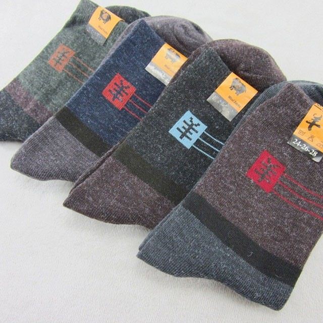 Thermal socks imitation cashmere tube socks breathable